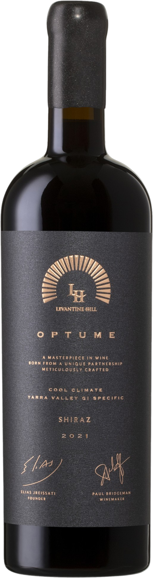 Levantine Hill Optume Shiraz  2021 Yarra Valley bottle